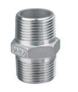 Kép ren ngoài 2 đầu inox
