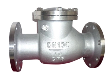 Van 1 chiều inox mặt bích
