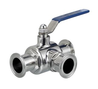 Van bi kẹp inox 3 chiều