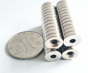 Nam châm vĩnh cửu dạng viên 10x3mm lỗ 3.1mm