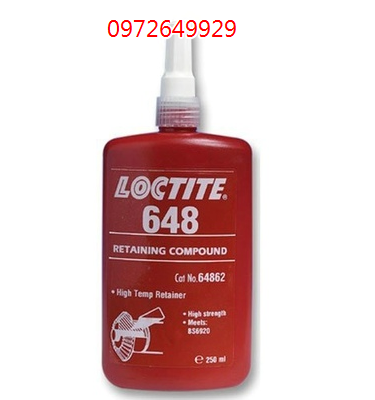 Siêu keo mang bánh răng niêm phong Henkel Loctite 648 