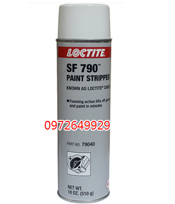 Chất tẩy Loctite SF790 làm sạch bề mặt kim loại bôi trơn