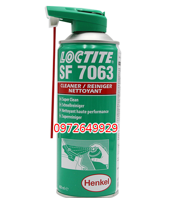  Henkel Loctite 7063 làm sạch , tẩy nhờn thép không gỉ