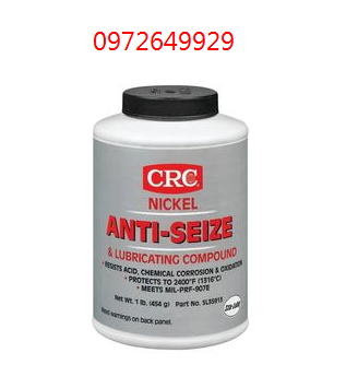 CRC Nikel Anti-Seize mỡ chịu nhiệt độ cao chống bám màu đen