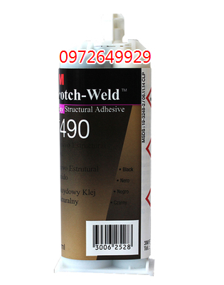 Keo dán cấu trúc 3M DP490 Liên kết kim loại chịu nhiệt độ cao