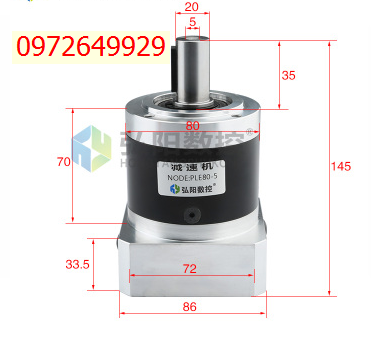 Động cơ giảm tốc PLE80-5 86